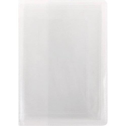 PVC Transparent Auto Documents Cover Russian Drivers License Case Protect Car ID Card Holder for Men M2EA