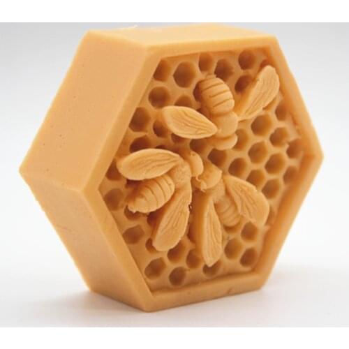 Bee nest Craft soap molds cake chocolate wax candle silicone mold