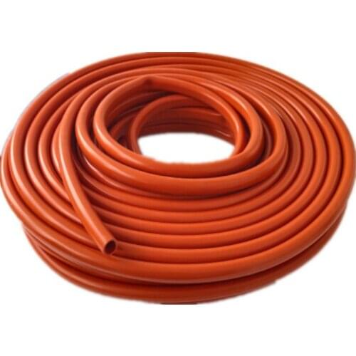 Red color silicone tube silicone hose high temperature resistance red silicone rubber hose red silicone tube silicone sleeve