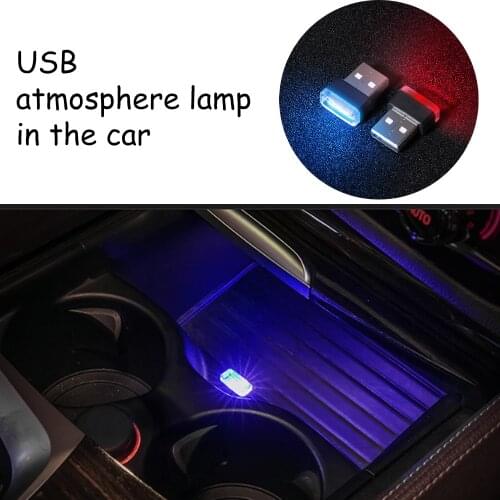 USB Car Modeling Ambient Multicolor Led Light Interior Decoration For BMW E46 E90 E60 E39 F30 F10 F20 X5 G20 G30 Car Accessories