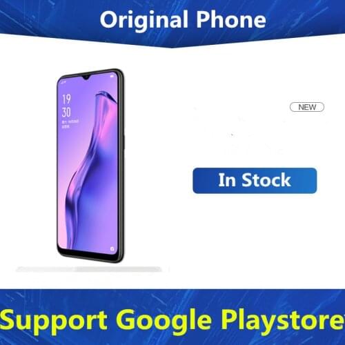 In Stock Oppo A8 4G LTE Smart Phone 4230mAh 18W Charger 6.5" Screen Helio P35 Fingerprint Android 9.0 GPS Dual Sim 12.0MP