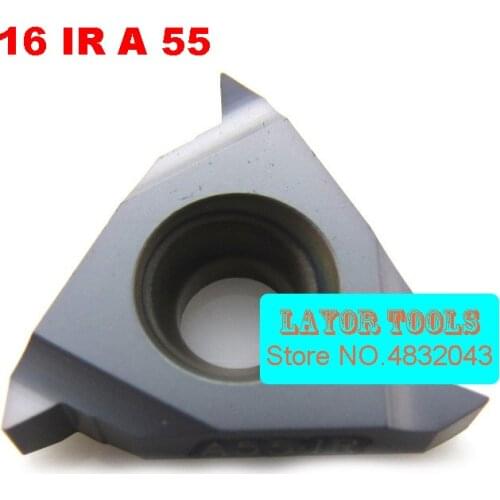 16 IR A 55 ,Indexable Tungsten Carbide Threading Lathe Inserts for Threaded Lathe Holder,thread turning tool holders