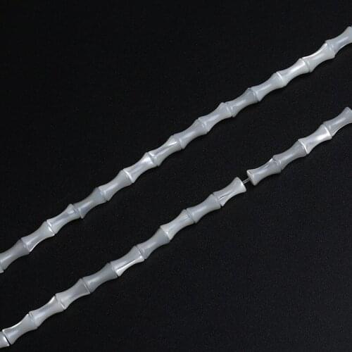 3*6mm Bamboo Joint Shape Shell Bead Strand For DIY