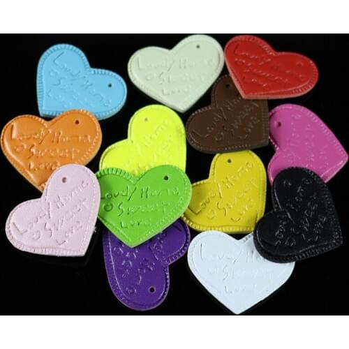 30Pcs/Lot Mixed Color PU Pendants For Cellphone Charms/Keychain Making Bag Charms Diy Accessories