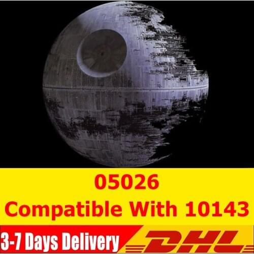 IN STOCK Star Series 3449Pcs 05026 Death Model Compatible 10143 Building Blocks Bricks Movie Toys Kids DIY Birthday Gifts