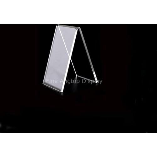 5pcs/lot Acrylic V Shape Shoe Shop Retail Jewelry Display Stand Rack Shelf