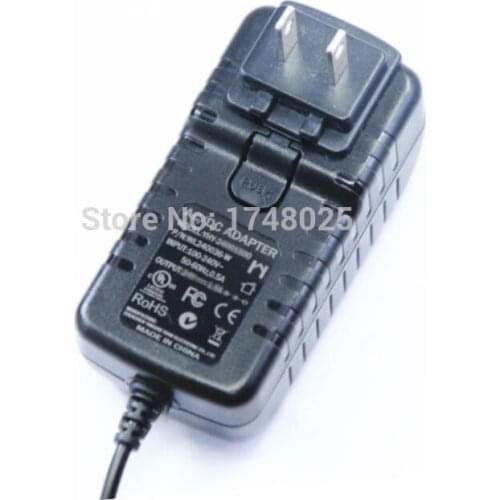 Free shipping 90cm cable 14v 1a power adapter 1000mA 14W DC Adaptor US Plug input 100 240v ac 5.5x2.1mm Power Supply