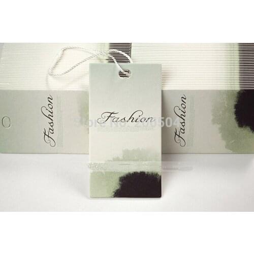 Free shipping customized cloth printed/printing hangtag,hang tags,color printing label,clothing tags paper labels,custom tags 55