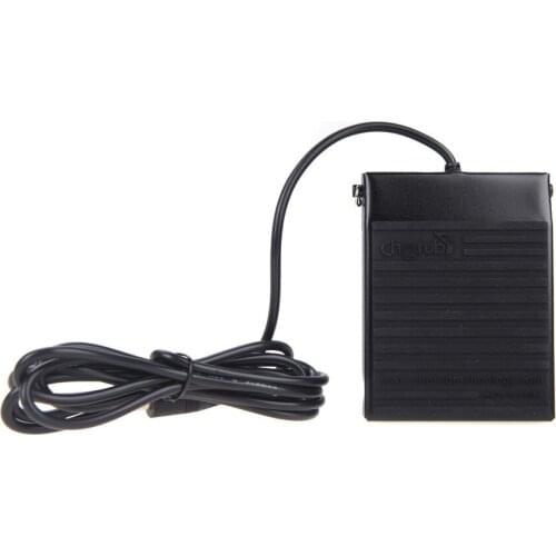 Cherub WTB-004 Sustain Pedal Damper 0.25" Plug for Piano Keyboard & More Universal Durable