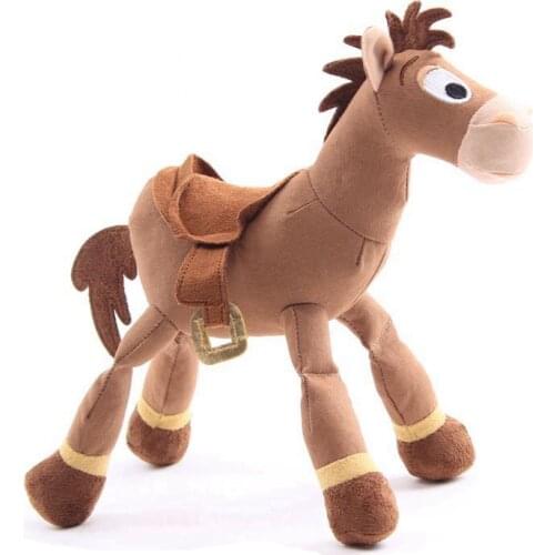 Disney TOY STORY 4 Cute Andys Horse Bulleye Stuffed Plush Toys Soft Fnuuy Bulleye Plush Doll Toys Christmas Gifts Kids Gifts