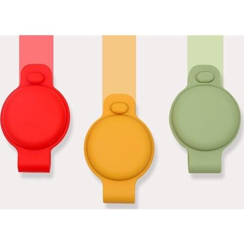 For Airtag Tracker Accessories Silicone Shell Pet Anti-lost Protective Case Cover Sleeve