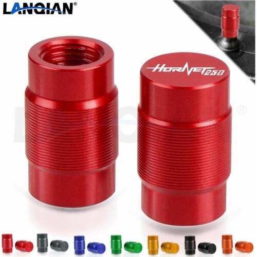 For Honda Hornet 250 Motorcycle Aluminum Wheel Tire Valve Stem Caps Airtight Covers Hornet 250 2001 CB599 CB600 Hornet Parts