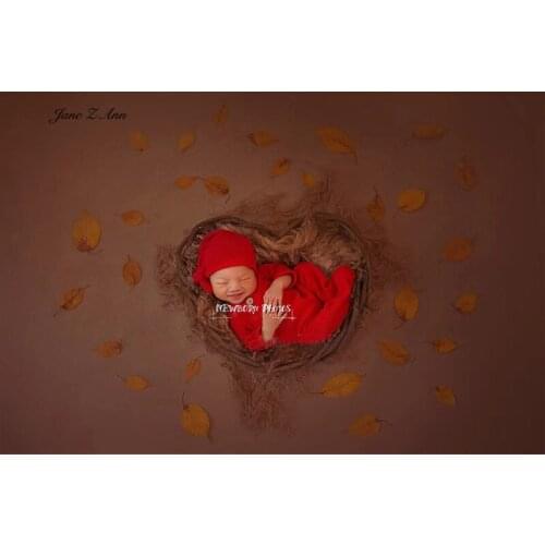 Jane Z Ann Festival newborn red jumpsuit combination spider man rabbit doll photography props clothing studio shooting idea