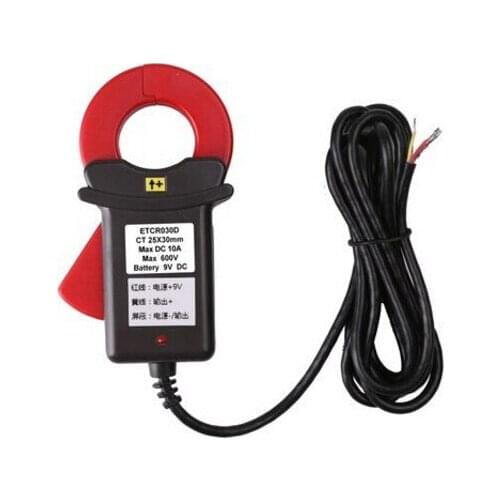 ETCR030D Clamp DC Current Sensor DC 600V or Less Line Test Clamp CT