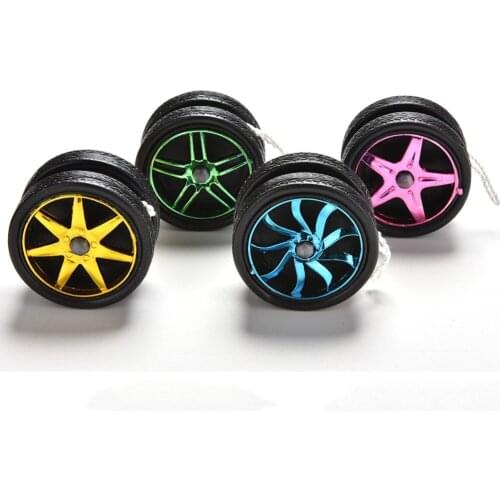 Chidren Toys Wheel Yoyo Ball Electroplating 1 Pc YoYo Ball Bearing String Kids Child Toy Gift