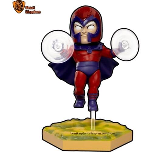Beast kingdom Marvel X-men magneto mini egg Attack Series garage Garage Kits Model Kits Collecting gift toys Toy Figures
