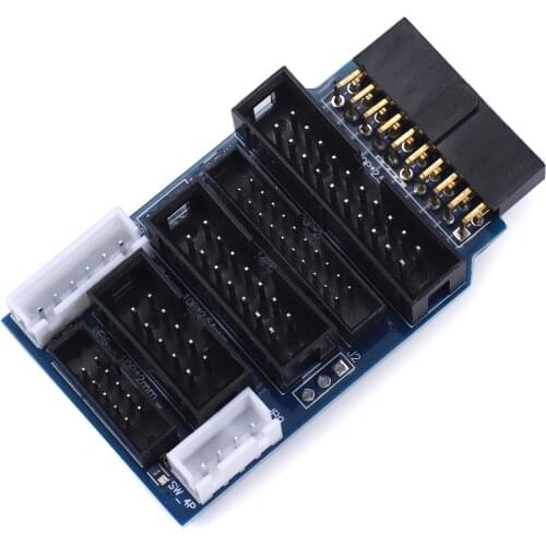 Multi-function Converter Adapter Board For JTAG J-Link V8 V9 U-Link2 ST-Link ARM STM32