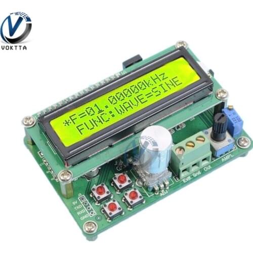 FYE050 DDS Function Signal Generator Module 0.01Hz~50KHz Generator Pulse Frequency Square Wave Waveform LCD Display