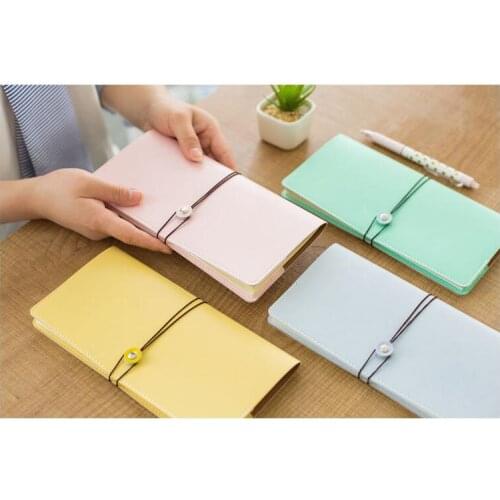 N62 Size Beautiful Journals Handy Fresh 221mmX117mm 32 Sheets Work Travel Notebook