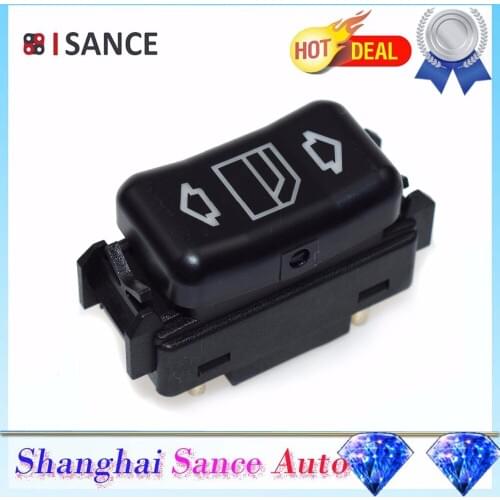 ISANCE Rear Right Power Window Control Switch 124 820 4810 & 1248204810 A1248204810 For Mercedes-Benz W124 300D 300CE 300TE 260E