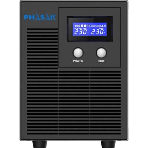 Phasak, PH 7631, 3160 VA, 2100W, LCD, pure sine wave, power supply, UPS, Monofasico, Gstion Softwre, Monitorizaci