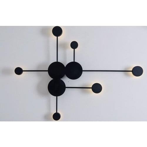 Postmodern Wall Lamp Simple Led Living Room Wall Lamp Bedroom Bedside Creative Aisle Hotel Exhibition Hall Corridor Lighting