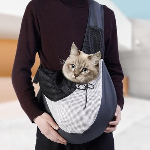 New Pet Cat Carrier Messenger Bag Waterproof Soft Breathable Small Dog Travel Adjustable Carrier