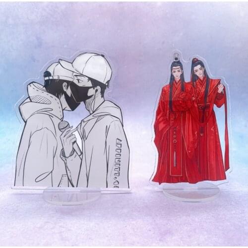 The Untamed Chen Qingling Xiao Zhan Wang Yibo Acrylic Stand Figure Desktop Decoration Collection Model Toy Gifts Props