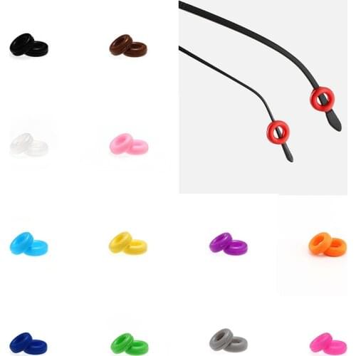 Ear Hooks Non-slip Sleeves 5 Pair Earmuffs Spectacles Glasses Legs Accessories Ear Support Fashion Silicone Grips Eyeglasses