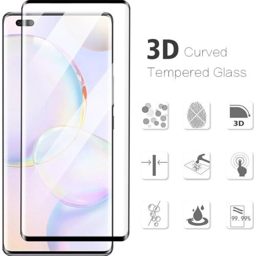 Full Cover Glass For Honor 50 Pro Screen Protector For Honor 50 Pro Glass Phone Protective Phone Lens Film For Honor 50 Pro