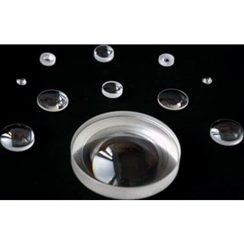 12.7mm K9 Optical Glass Focal Length 15mm 30mm 40mm Plano Concave Lens Optics Minifier 1PC