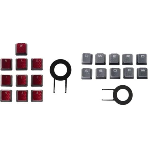 10Pcs/Pack Keycaps for Corsair K70 K65 K95 G710 RGB STRAFE Mechanical Keyboard T3LB