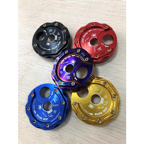 Cnc aluminum power lock cover for taiwan yamaha Cygnus x