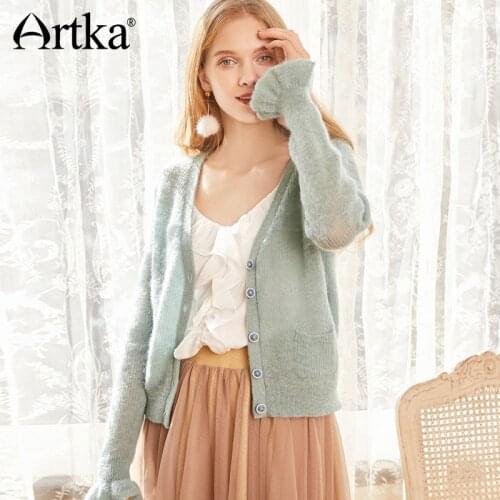 Artka Women's Sleeveless Cardigans