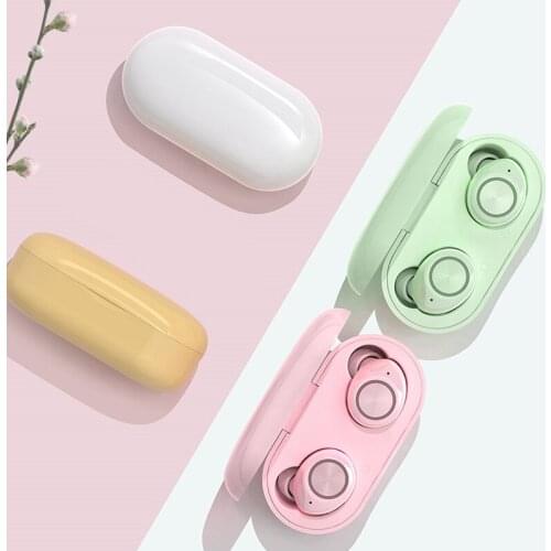 Kphrtek 1pc TWS 60 Wireless earphones Bluetooth Earphones 5.0 Touch Control Earbuds with Mic