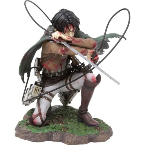 Levi Ackerman 18CM Figuras PVC Anime Attack On Titan Action Figure Model Toys Collection Statue Figurine