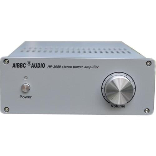 HF-2050 The fourth generation 130W+130W bile MOS tube front and rear stage combined with pure fever power amplifier ，18Hz~98KHz