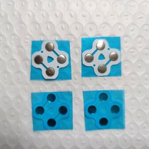 Cross Key ABXY Button Conducting Strip for Nintend New 3DS LL/XL Metal Conductive Film D-Pad Set ABXY Button for New 3DS XL LL