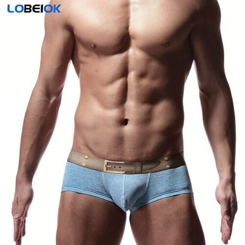 Мужские хлопковые трусы LOBEIOK China At AliExpress