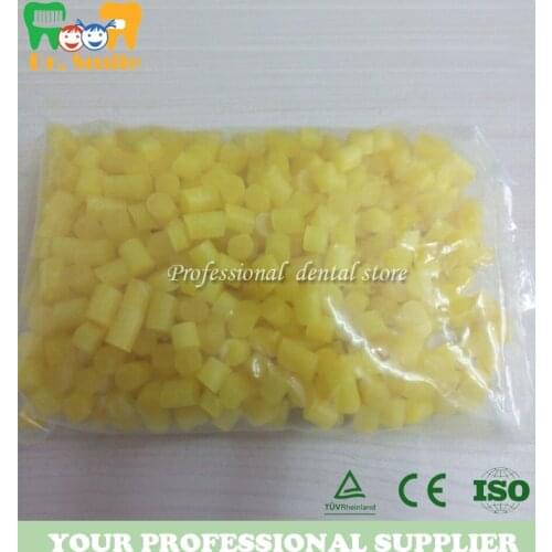 250g/bag Dental Lab Materials Yellow Wax particles,Dipping wax,dripping wax New