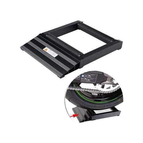 Motorcycle Stand Motorbike Tyre Wheel Tire Chain Cleaning Lubricate Stand Rollers Ramp Lift Stand Wheel Cleaning Stand Jacks