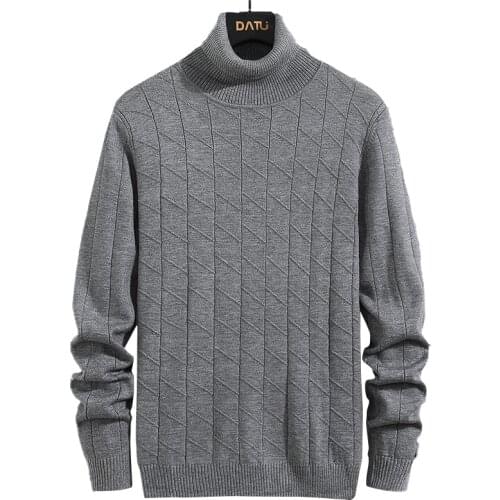 Mens pullover autumn/winter new casual fashion series semi turtleneck best warm sweater size M,L,XL.2XL.3XL