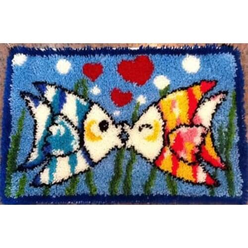 Hobby craft Carpets needlework Latch hook rug kits cross-stitch sets for embroidery Stitch Carpet embroidery Home decoration