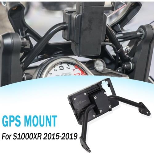 NEW For BMW S1000XR S 1000 XR Motorcycle GPS/SMART PHONE Navigation GPS Plate Bracket Adapt Holder 2015 2016 2017 2018 2019