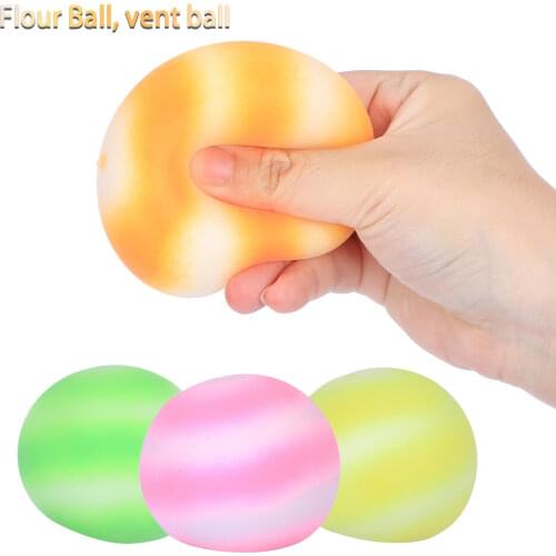 New Fidget Toys Decompression Flour Ball Simulation Kneading Music Decompression Vent Toy Funny Anti-stress Fidget