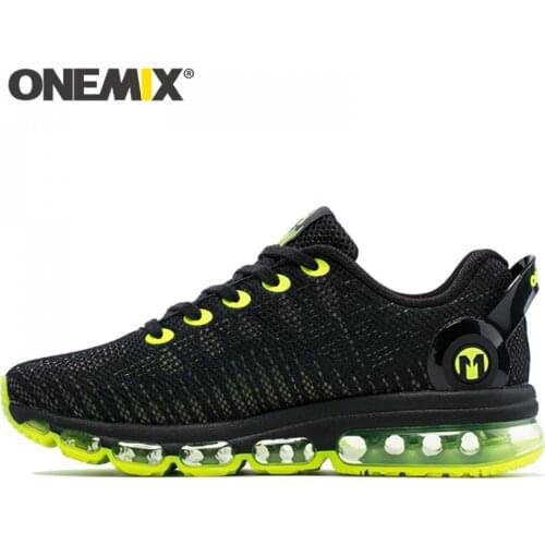 ONEMIX Men Running Shoes Discolour Mesh Colorful Reflective Vamp Breathable Sneakers For Outdoor Sports Jogging Walking Shoe