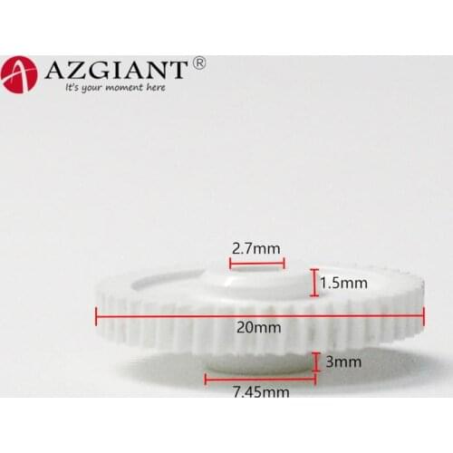 AZGIANT 48 Teeth 1pcs original Plastic Gear for Retractable Side Rearview Mirror for Mazda3 M3 Axela M5 M6 M8 Cx4 Cx5 Cx7 Atenza