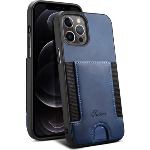 Durable Leather Card Slot Fitted Case for Iphone 12 Mini 11 Pro Max Best Quality Drop Protection Wallet Bag Cover
