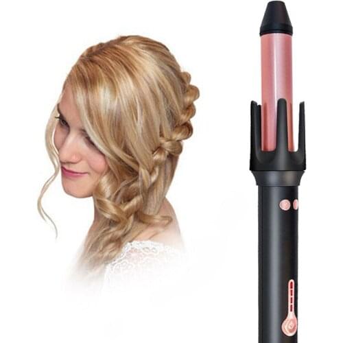 Automatic Hair Curler Rollers Machine Ceramic Fast Heat Hair Waver Wand Professional Curling Iron Styling Tools