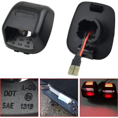 LED License Plate Light For Nissan Navara D40 Frontier Armada Titan Xterra Suzuki Equator 2007-2019